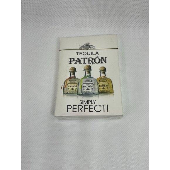 Other - Patron Tequila Playing Cards - 2 Decks Simply Perfect - New Factory Sealed